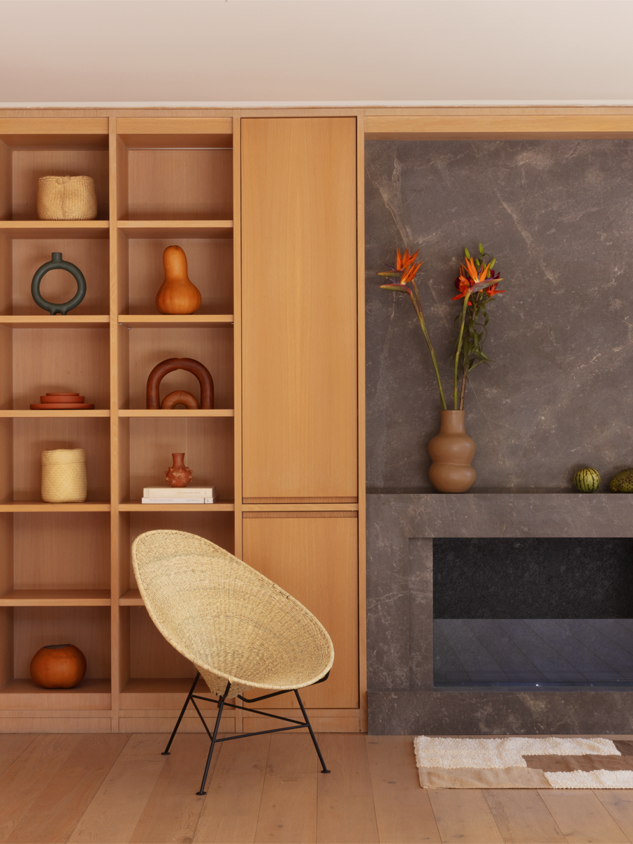 Original Acapulco Chair aus Palmenblättern geflochten.