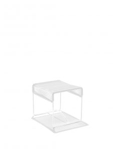 Acapulco Chair Hocker „El Amigo” – in 18 Farben – Weiss-Weiss