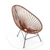 Original Acapulco Chair Leder in der Farbe braun