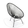 Original Acapulco Chair in der Farbe schwarz