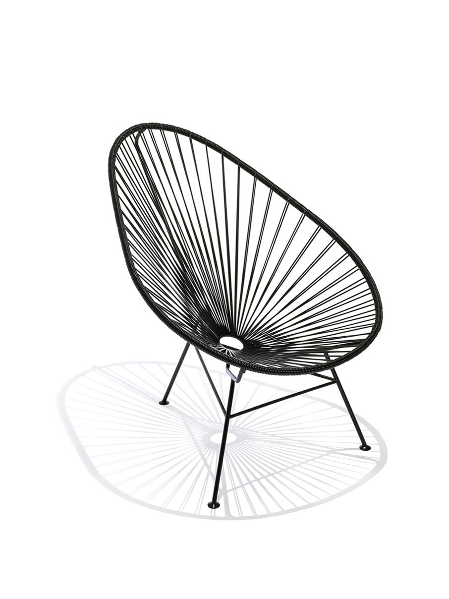 Original Acapulco Chair in der Farbe schwarz