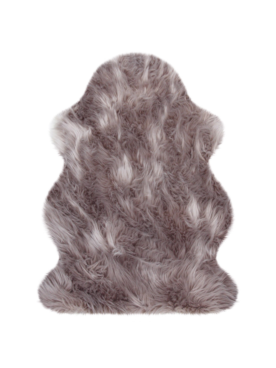 Kunstfell taupe