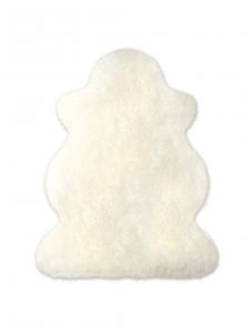 Merino Lammfell für den Original Acapulco Chair – in 3 Farben – Naturweiss