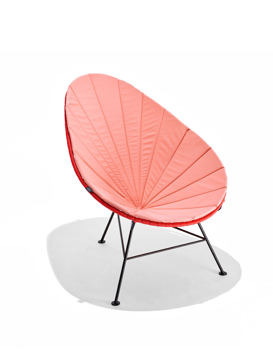 Acapulco-Chair-Kissen-Nido-flamingo Acapulco Chair Kissen Nido in der Farbe flamingo