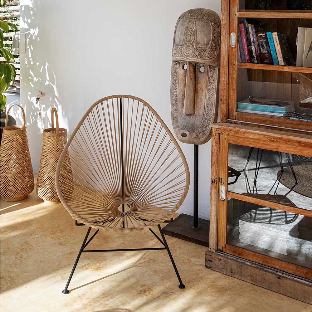 Der Original Acapulco Chair von VIVA MEXICO CHAIR® in der Farbe Beige