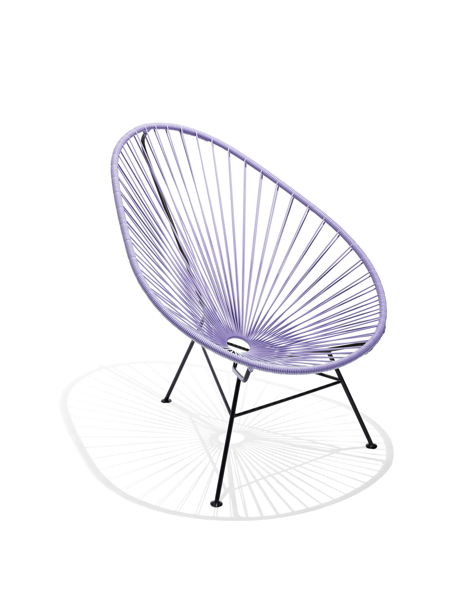 original_acapulco_chair_flieder Der Original Acapulco Chair von VIVA MEXICO CHAIR® in der Farbe Flieder